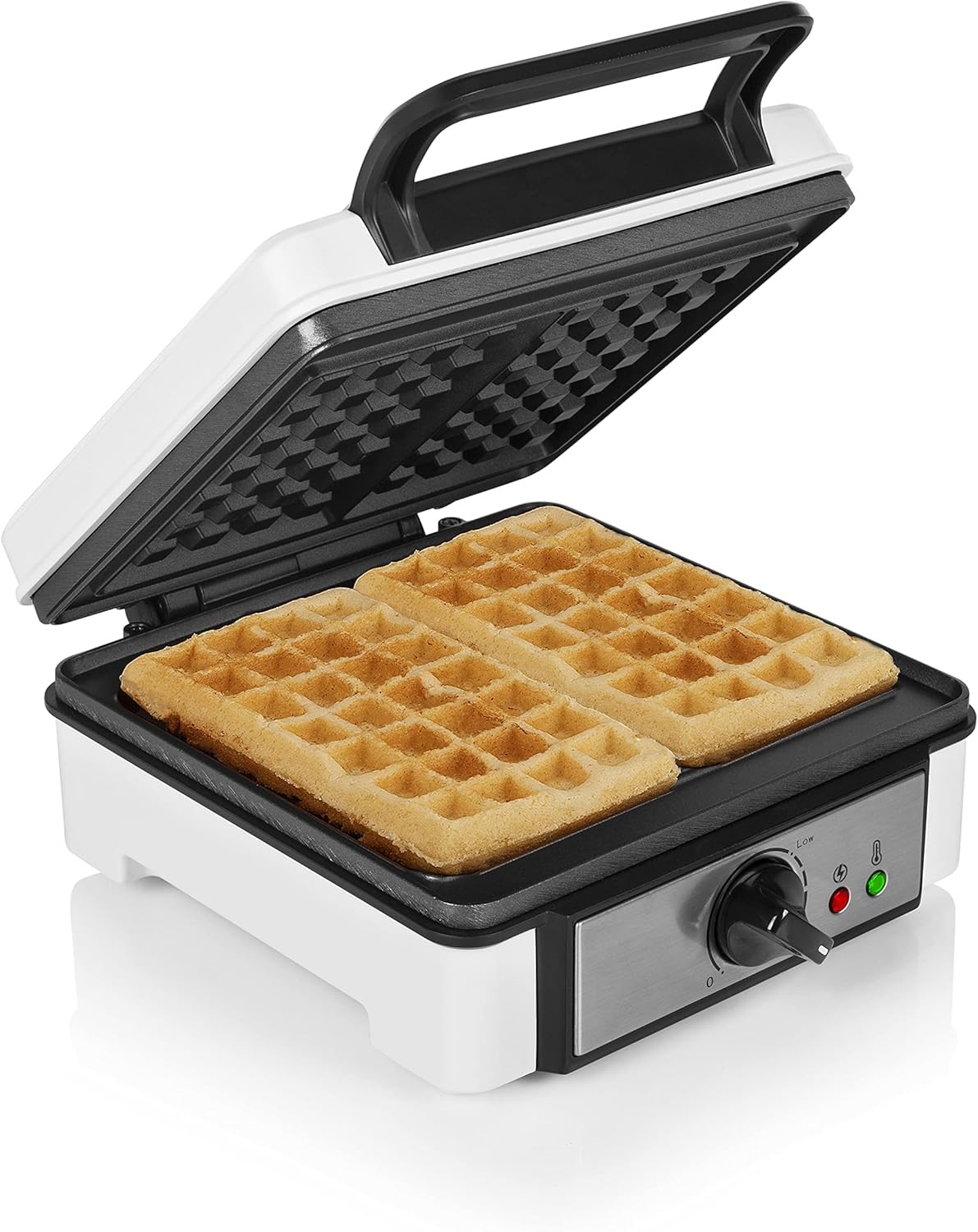 Belçika Waffle Makinesi, 1200 Watt, Ayarlanabilir Isı Seviyesi