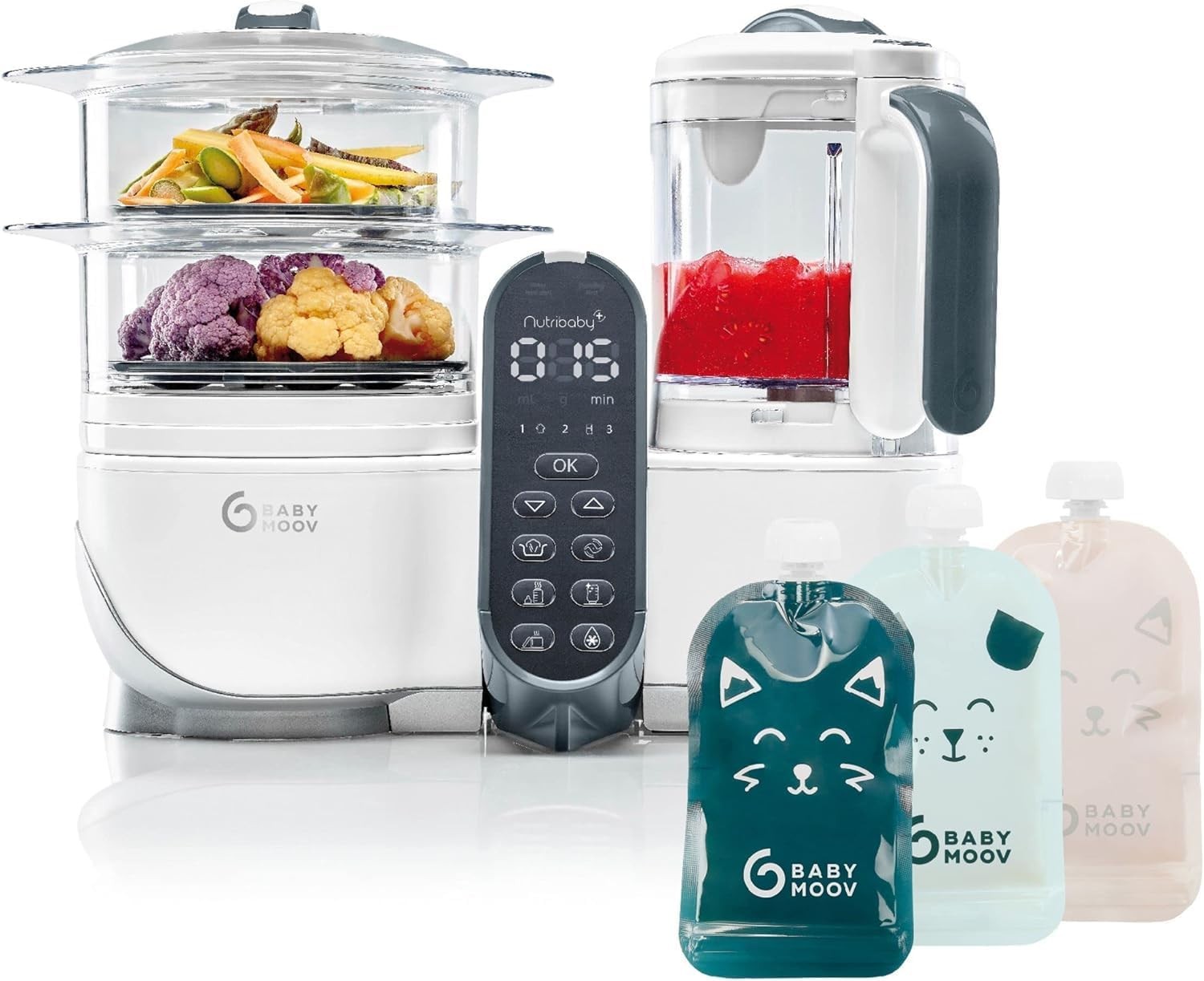 6'sı 1 Arada Bebek Maması Makinesi Blender, Isıtıcı, Buz Çözücü, Sterilizatör