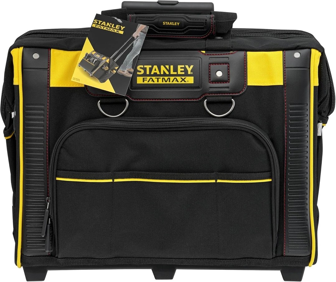 FATMAX FMST1-80148 Tekerlekli Alet Çantası: 50x36x41cm, Mükemmel Alan Organizasyonu ve Su Geçirmez