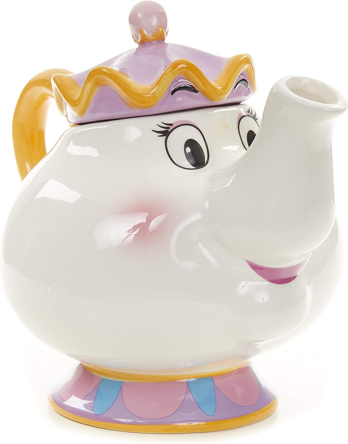 Mrs Potts Çay Demliği Seramik Resmi Lisanslı Güzel ve Çirkin 