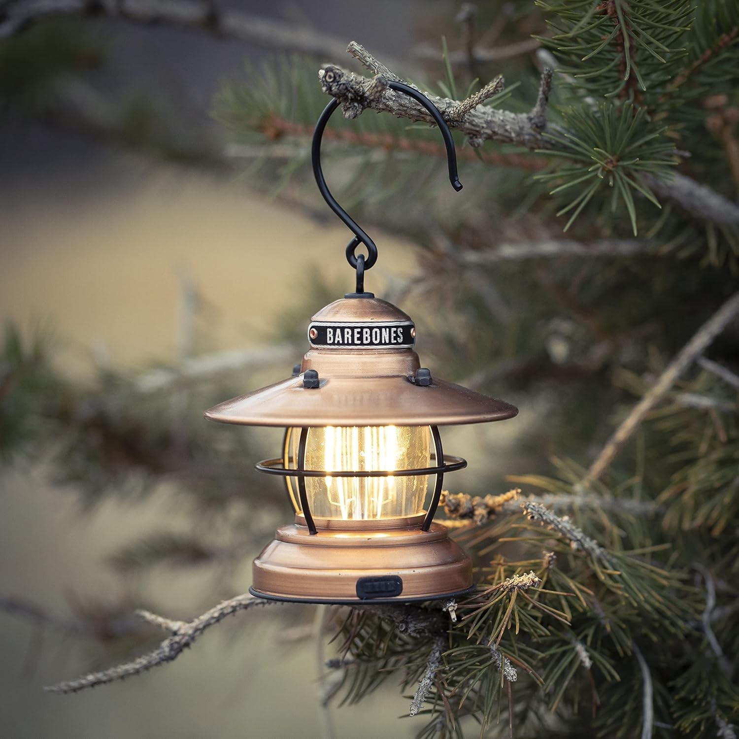 Mini Lantern - Vintage LED Kamp Feneri - Ayarlanabilir, Kompakt ve Suya Dayanıklı