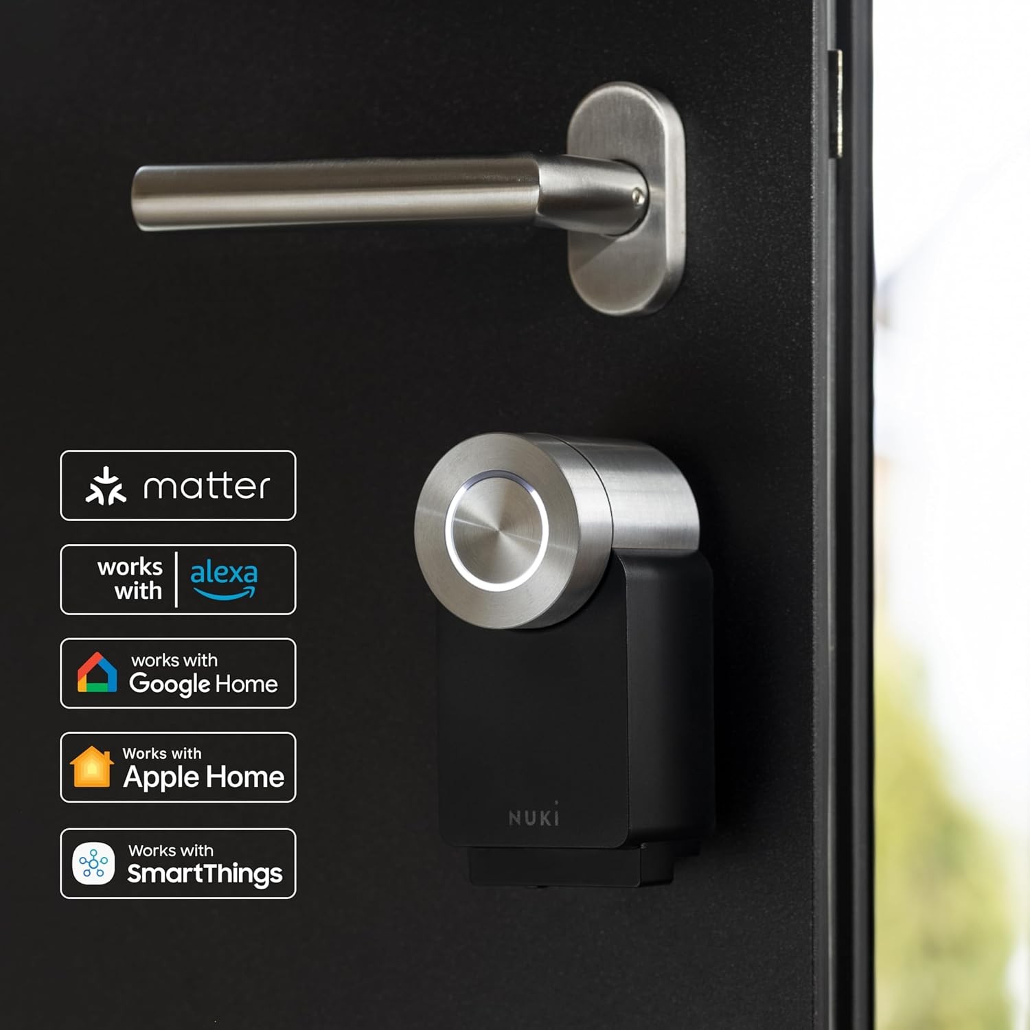 Smart Lock Pro (4. Nesil) Wi-Fi ve Matter Etkin Akıllı Kapı Kilidi