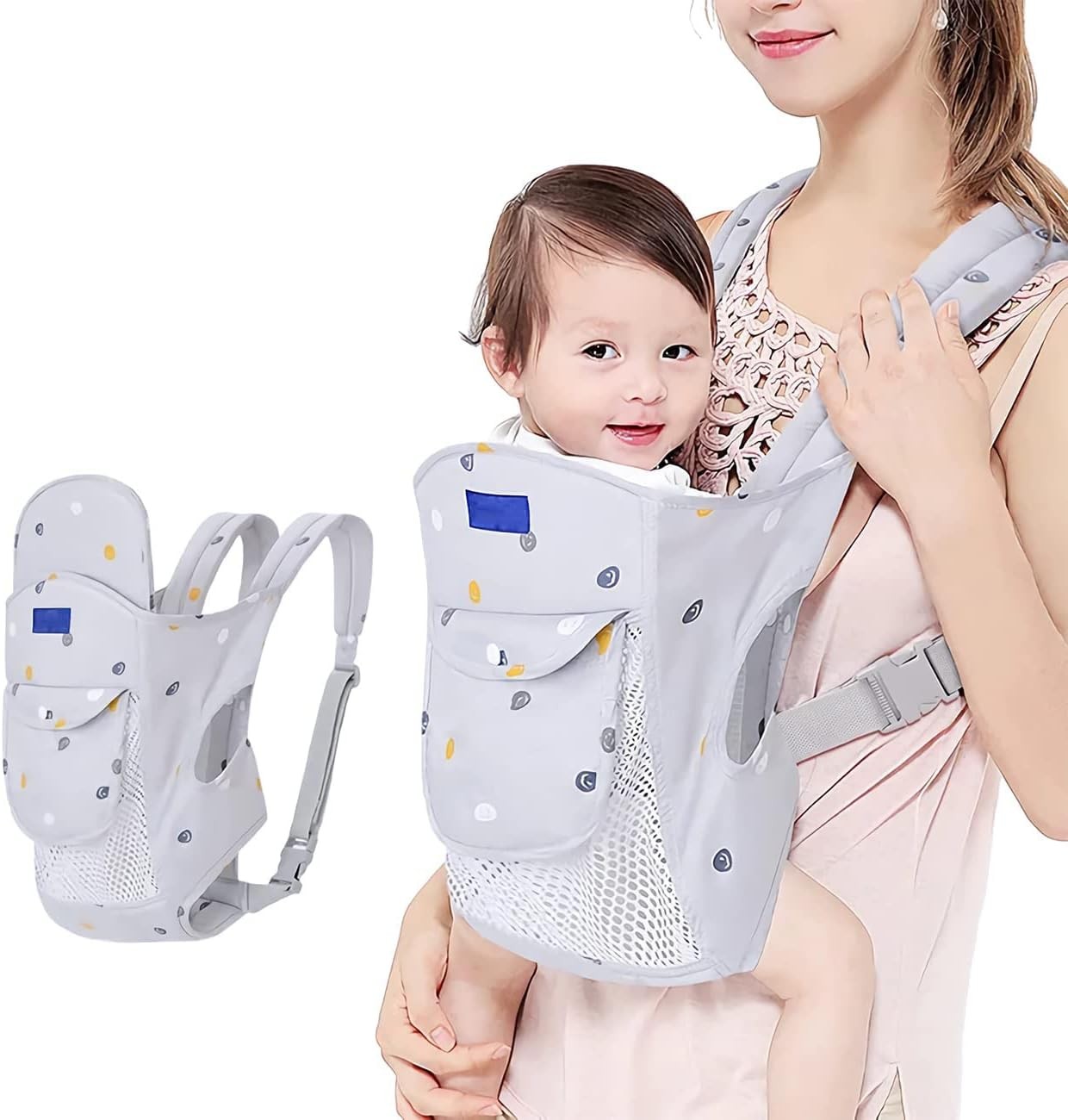 Ergonomik Bebek Taşıyıcı Ayarlanabilir ve Rahat Tasarım ile Tüm Bedenler için Uygun