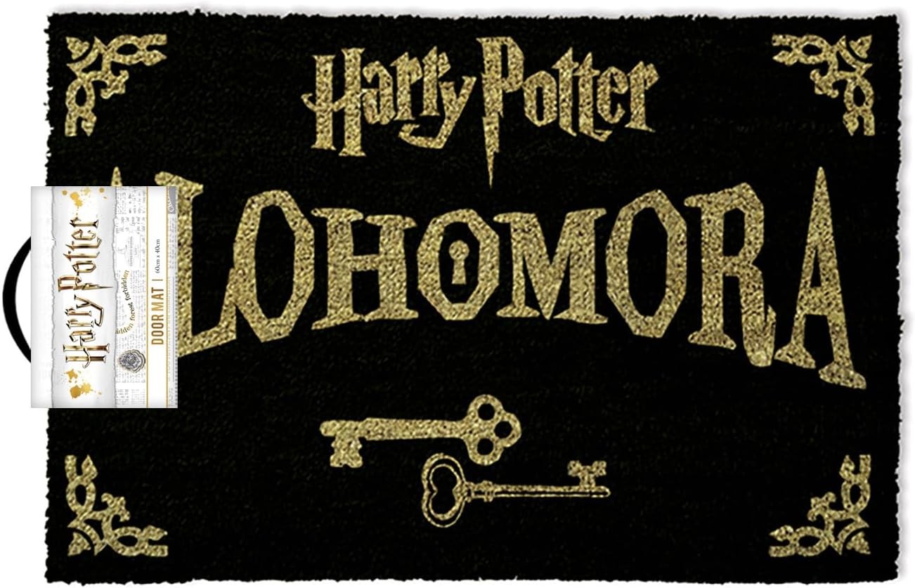 Harry Potter Alohomora Sihirli Formüllü Paspas, Resmi Lisanslı Ürün