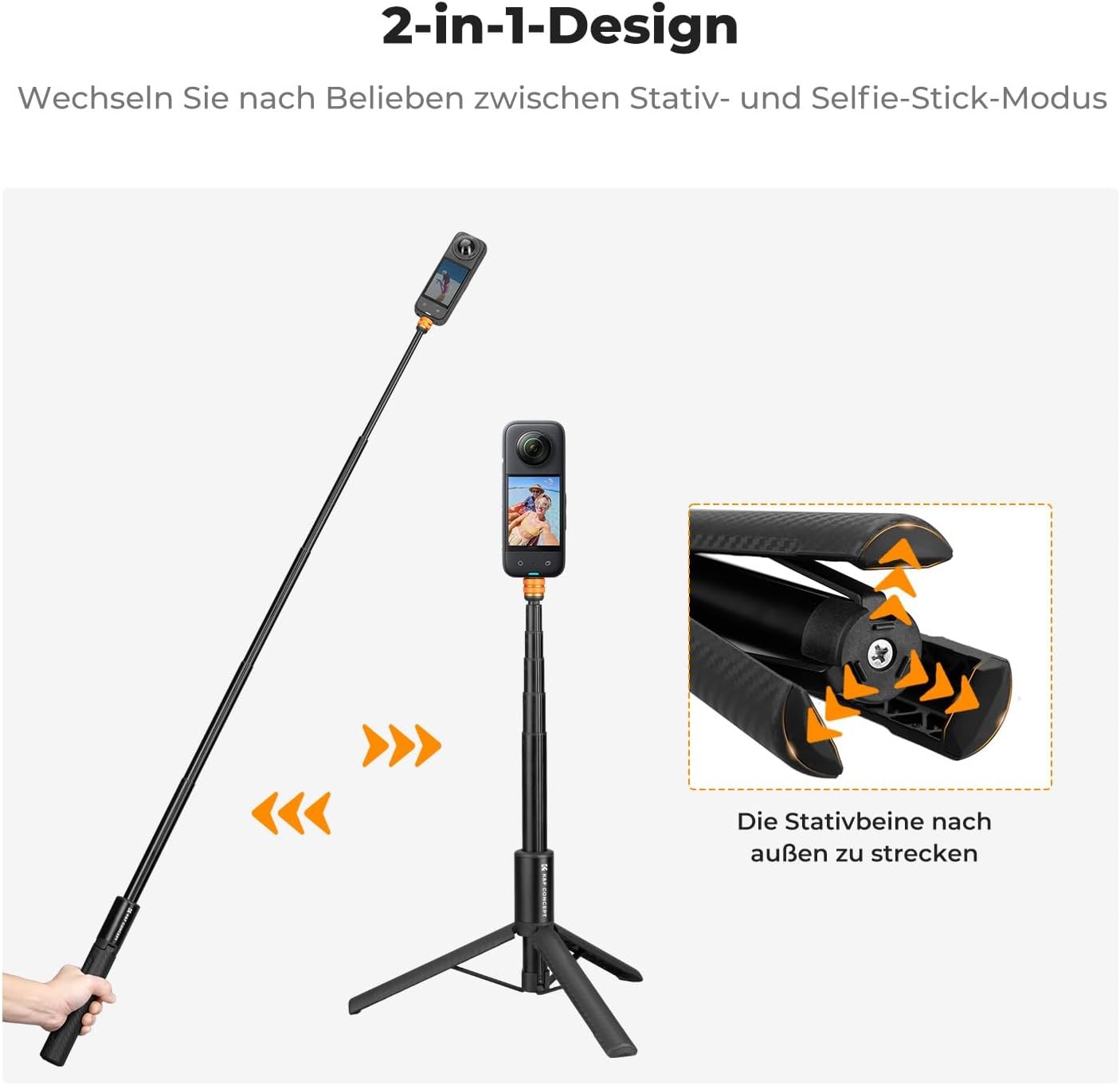 MS21 Selfie Çubuğu, Tripod ve Uzatılabilir Selfie Çubuğu