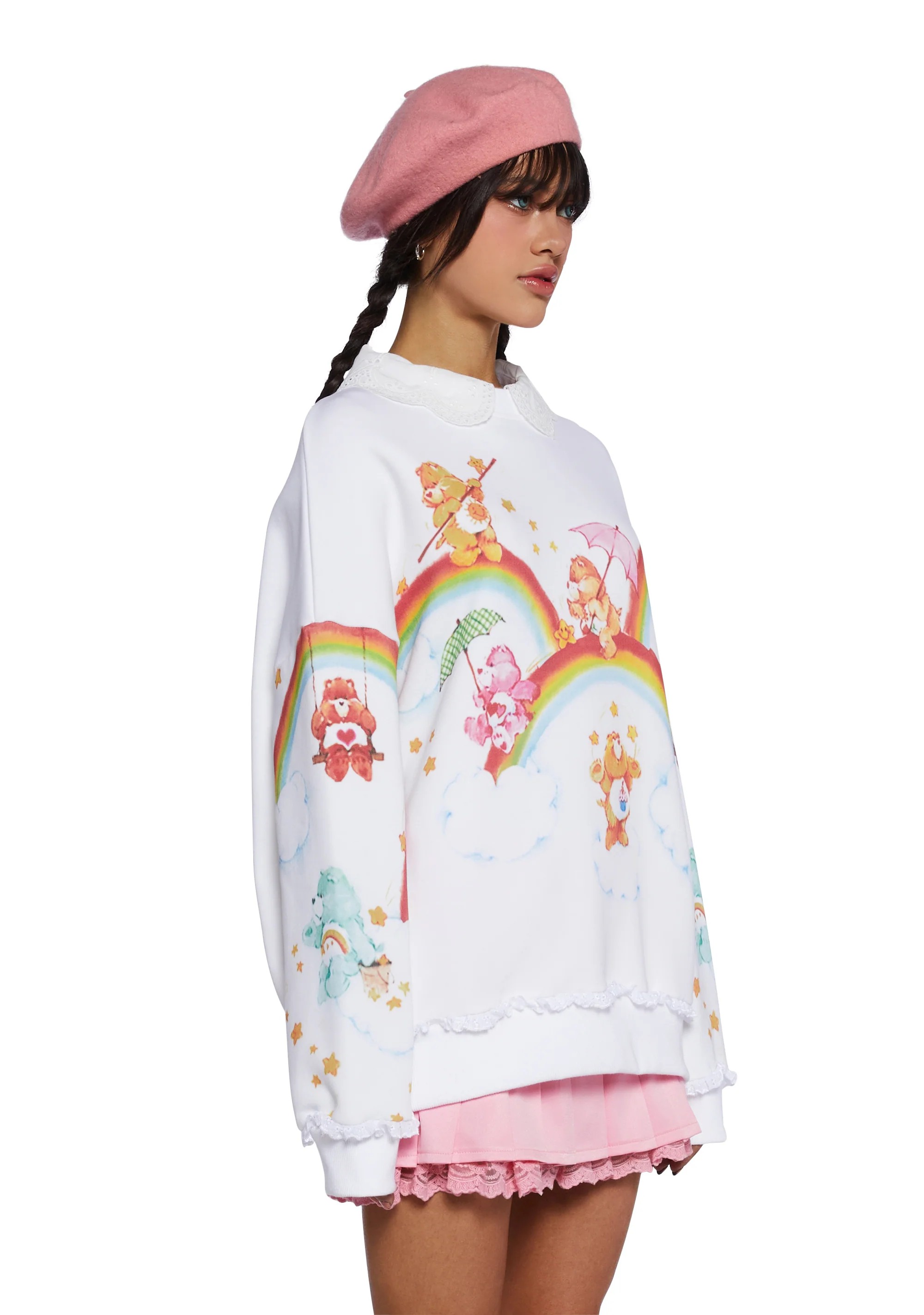 Dreamy Days On A Cloud Collard Sweatshirt