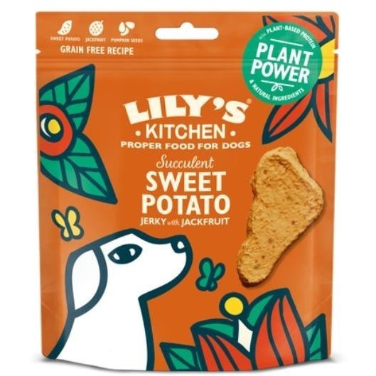  Sukulent Tatlı Patates ve Jackfruit Jerky Köpek Ödülleri (70g) - Vegan