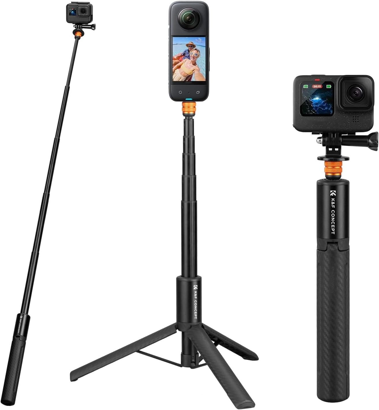 MS21 Selfie Çubuğu, Tripod ve Uzatılabilir Selfie Çubuğu