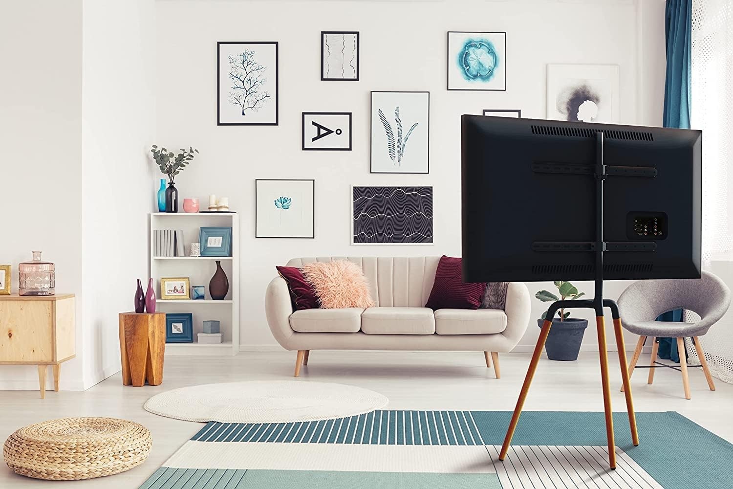 Modern TV Floor Stand - Şık ve Çok Yönlü TV Sehpası