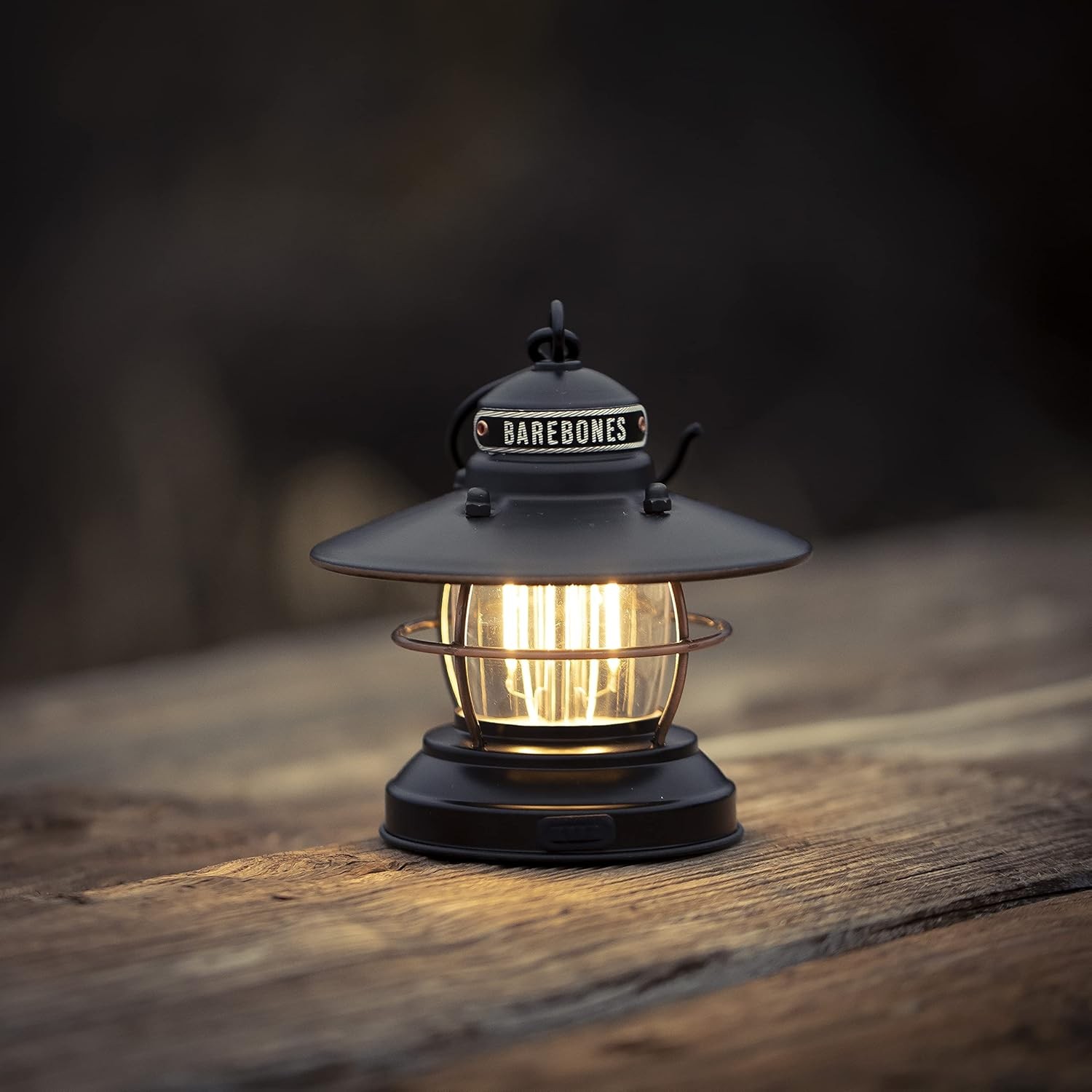 Edison Mini Lantern - Vintage LED Kamp Feneri - Ayarlanabilir, Kompakt, Suya Dayanıklı