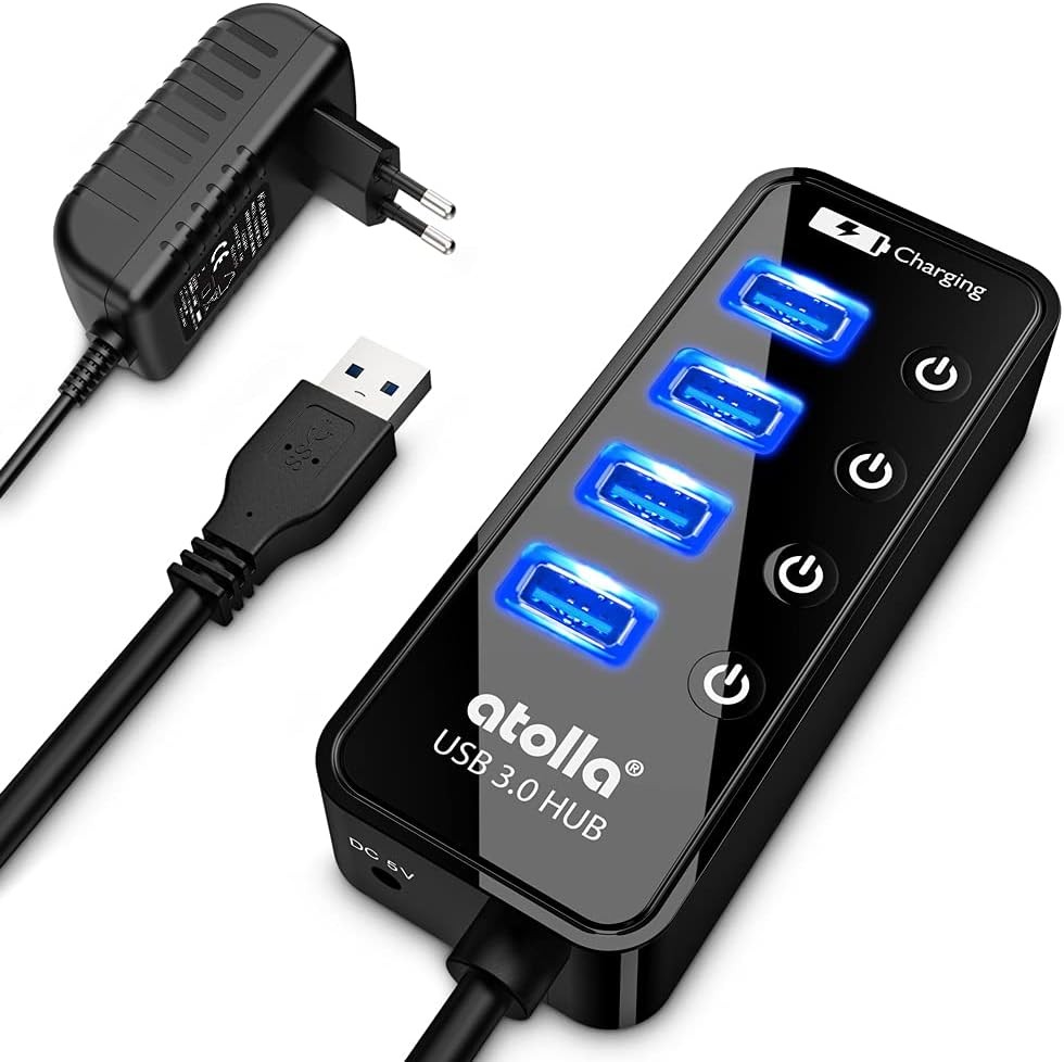 USB 3.0 Hub 4 Portlu, 5Gbps Hızında Veri Aktarımı