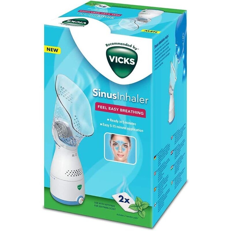 Vicks VH200E1 Yumuşak Yüz Maskesi ile Sinüs İnhaler