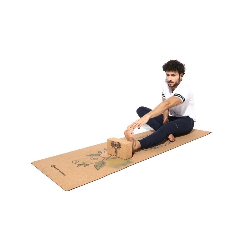 Align Yoga Premium Mantar Blok, 10x23x15 cm, Çevre Dostu ve Dayanıklı