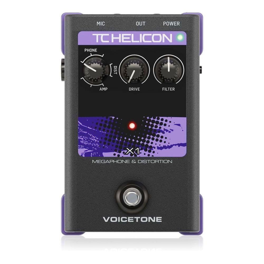 TC-Helicon VoiceTone X1 Megafon ve Distortion Vokal Efektleri