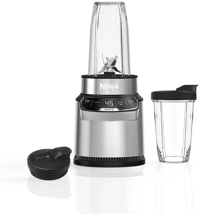 Blender, 2 Otomatik Programlı, 1000W, 700ml Kapaklı Bardaklar ile