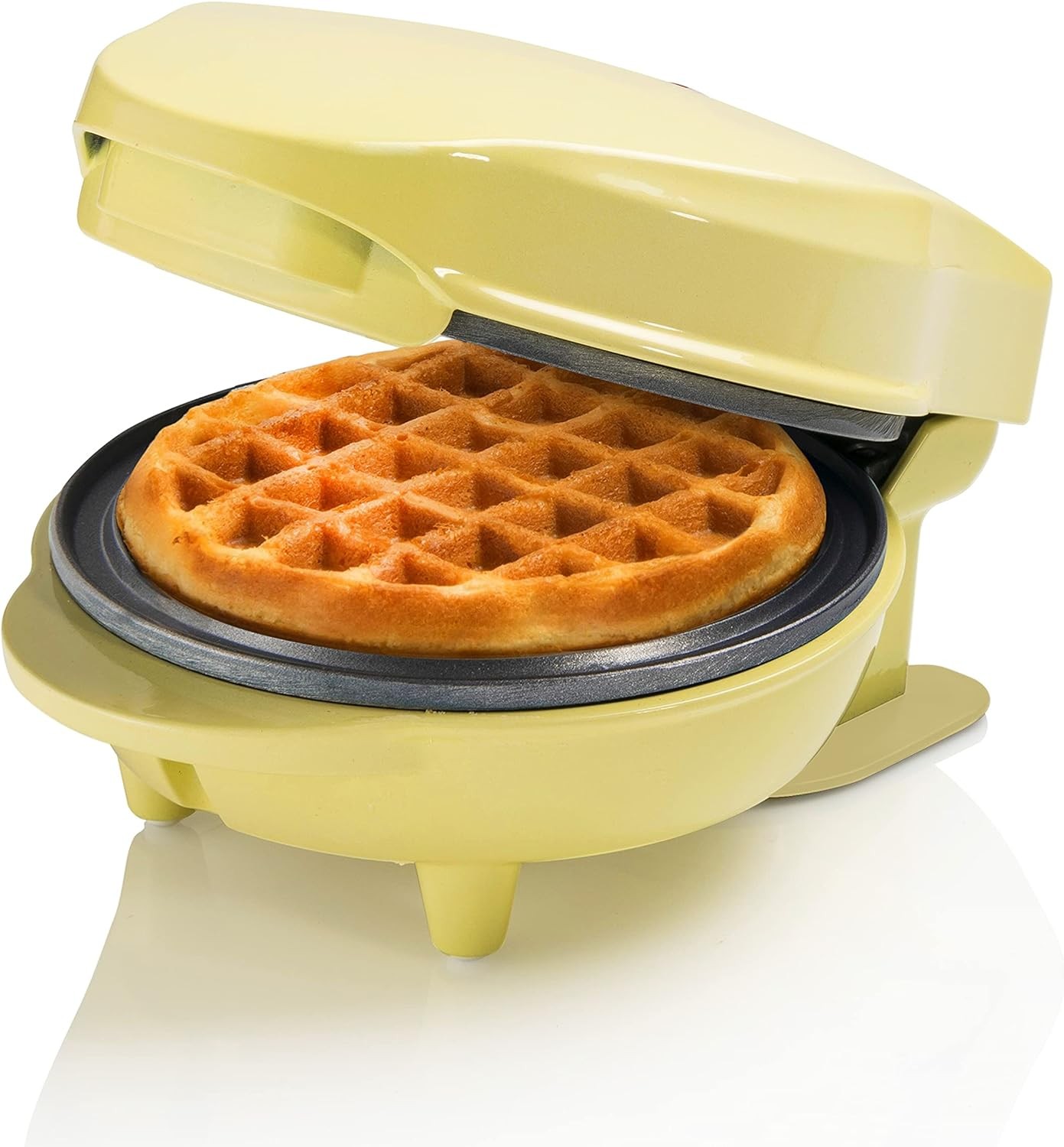 Mini Waffle Makinesi 550 Watt, Yapışmaz Kaplama, Retro Tasarım