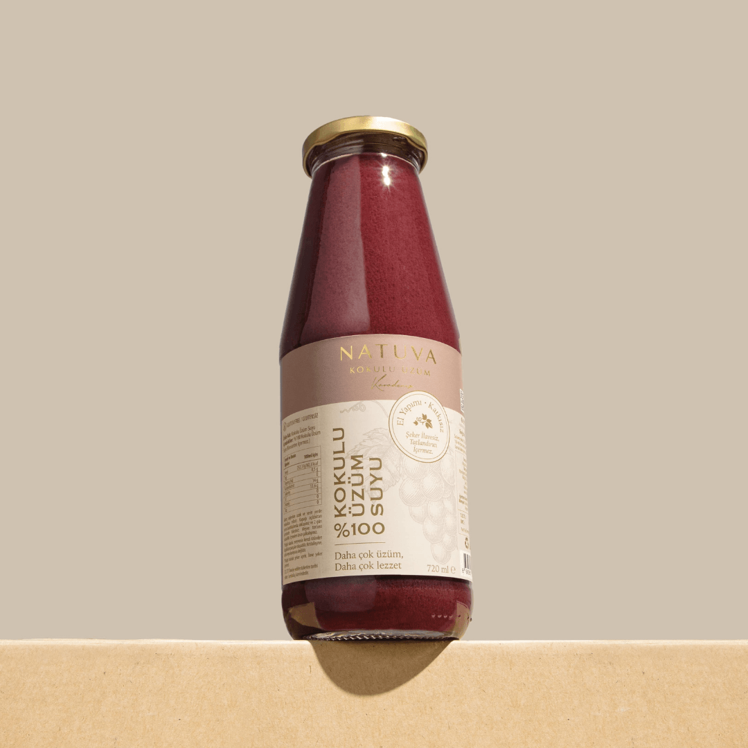 %100 Kokulu Üzüm Suyu 720 ML