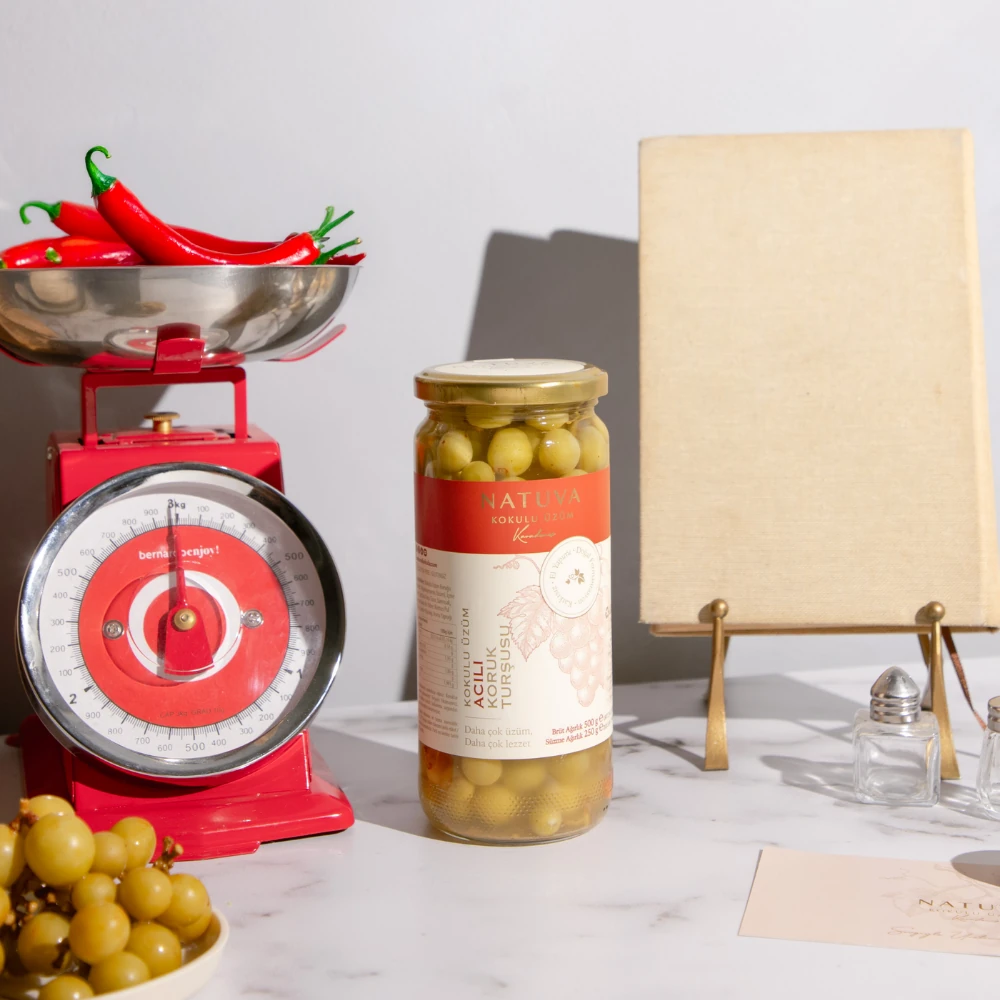 Acılı Koruk Turşusu 500 G