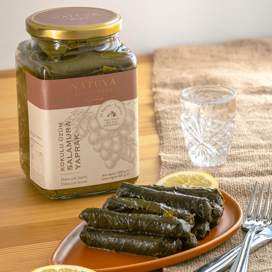 Kokulu Üzüm Salamura Yaprak 1000 G
