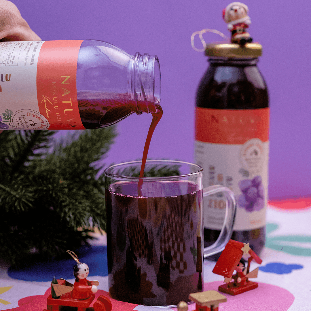 %100 Kokulu Üzüm Suyu Minikler 250 ML