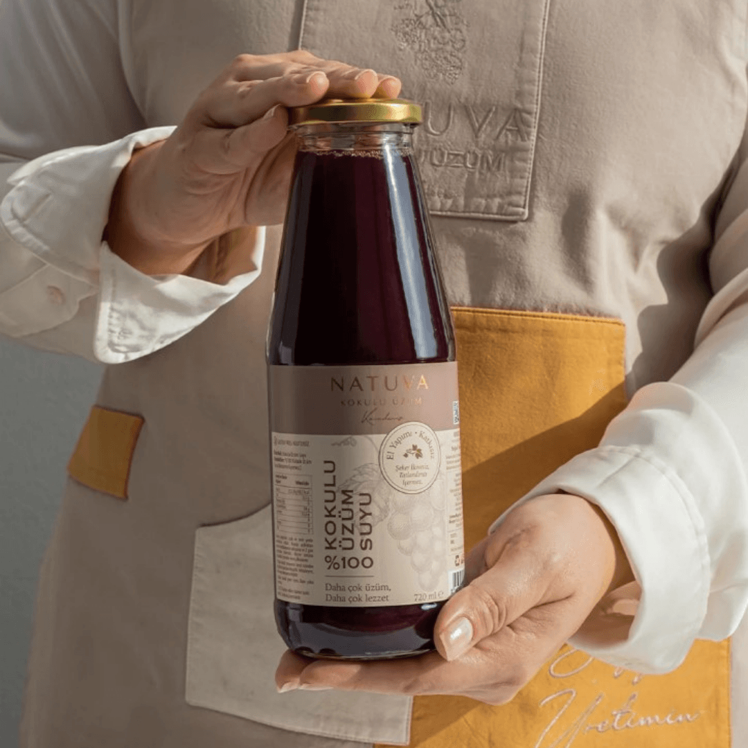 %100 Kokulu Üzüm Suyu 720 ML