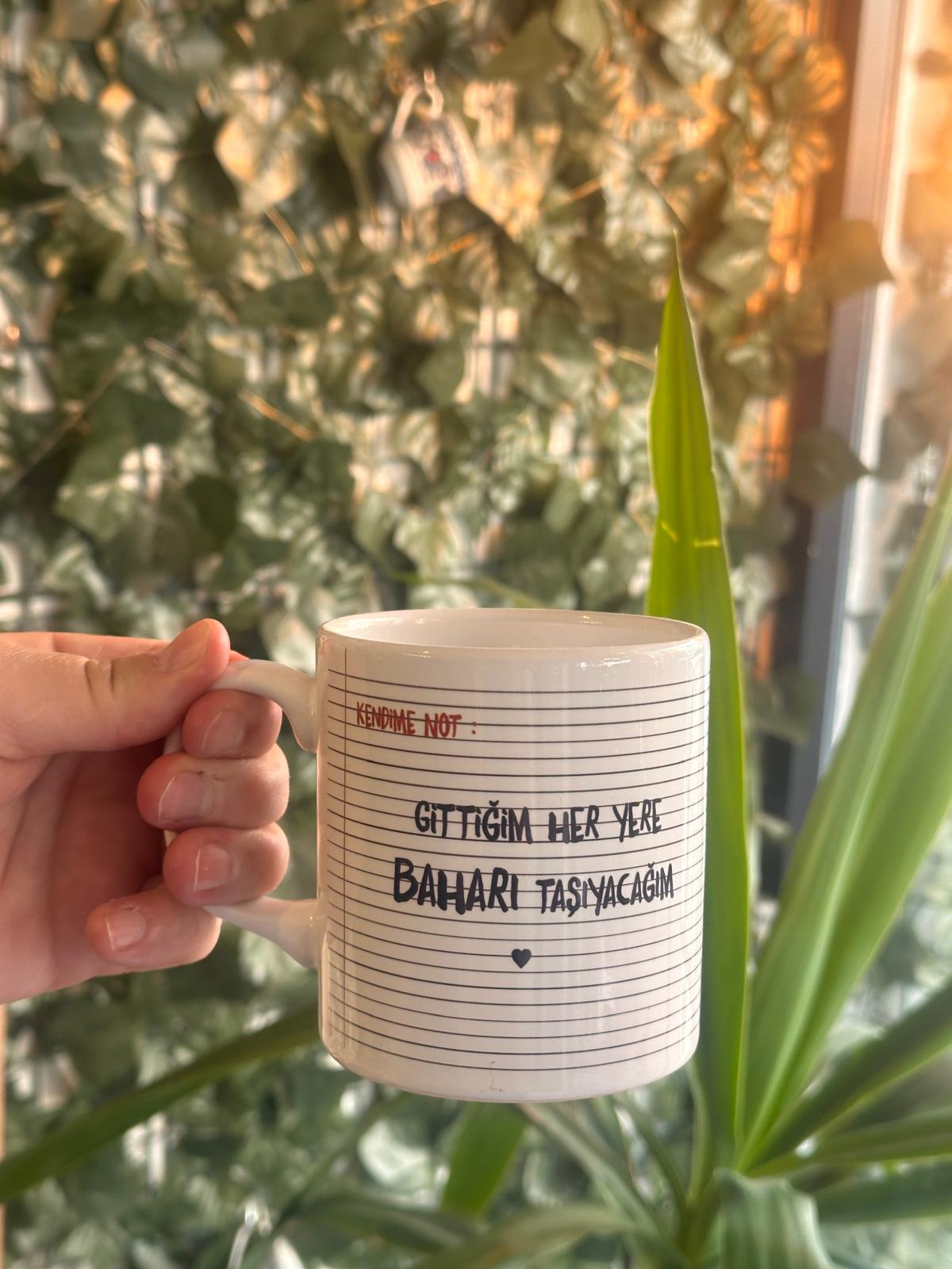 Baharı Taşıyacağım Kupa