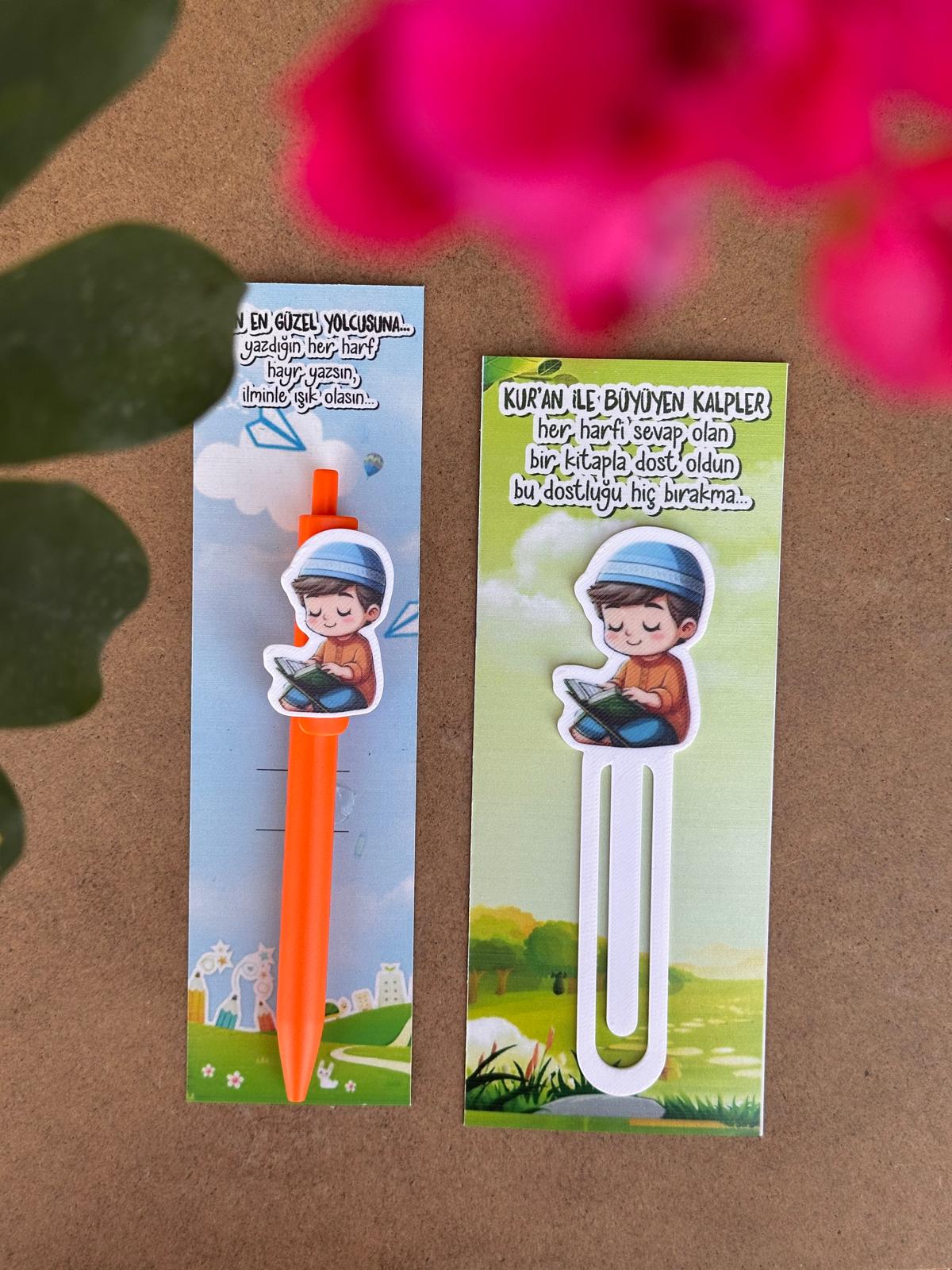 Dini, Kur'an, Hafız temalı Figürlü Kalem 1