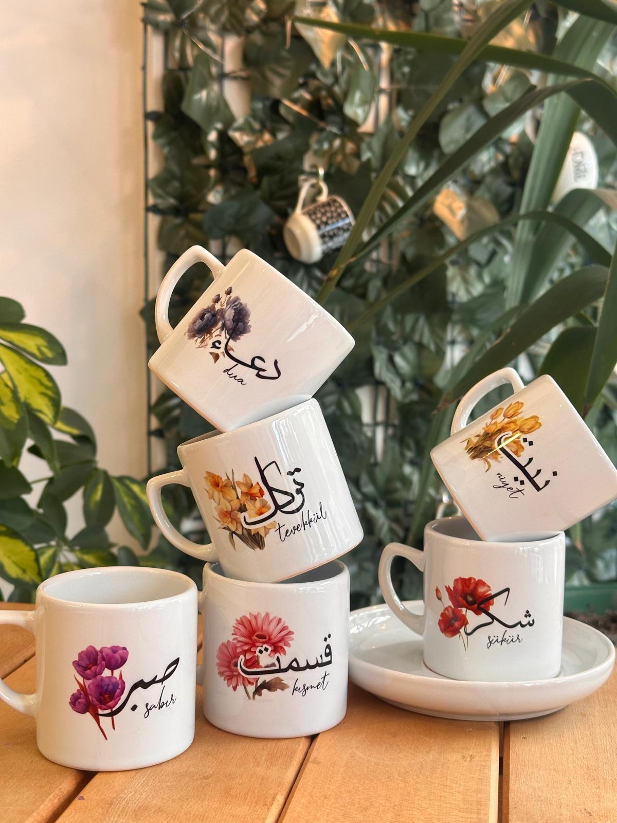 Berceste 6'lı Fincan Takımı 