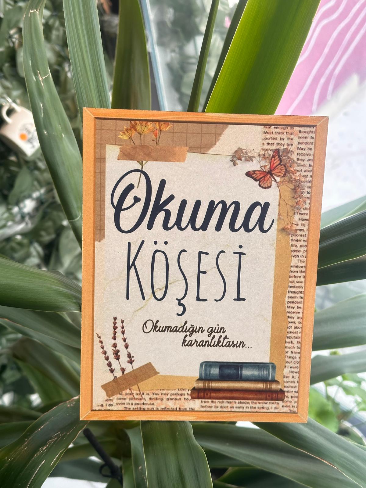 Okuma Köşesi özel tasarım Tablo 3