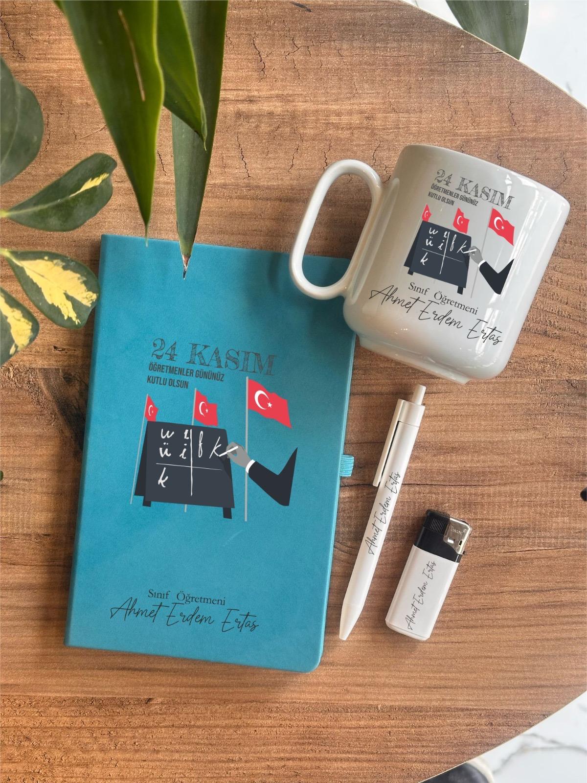 24 Kasım Öğretmenler Günü Ajanda Set