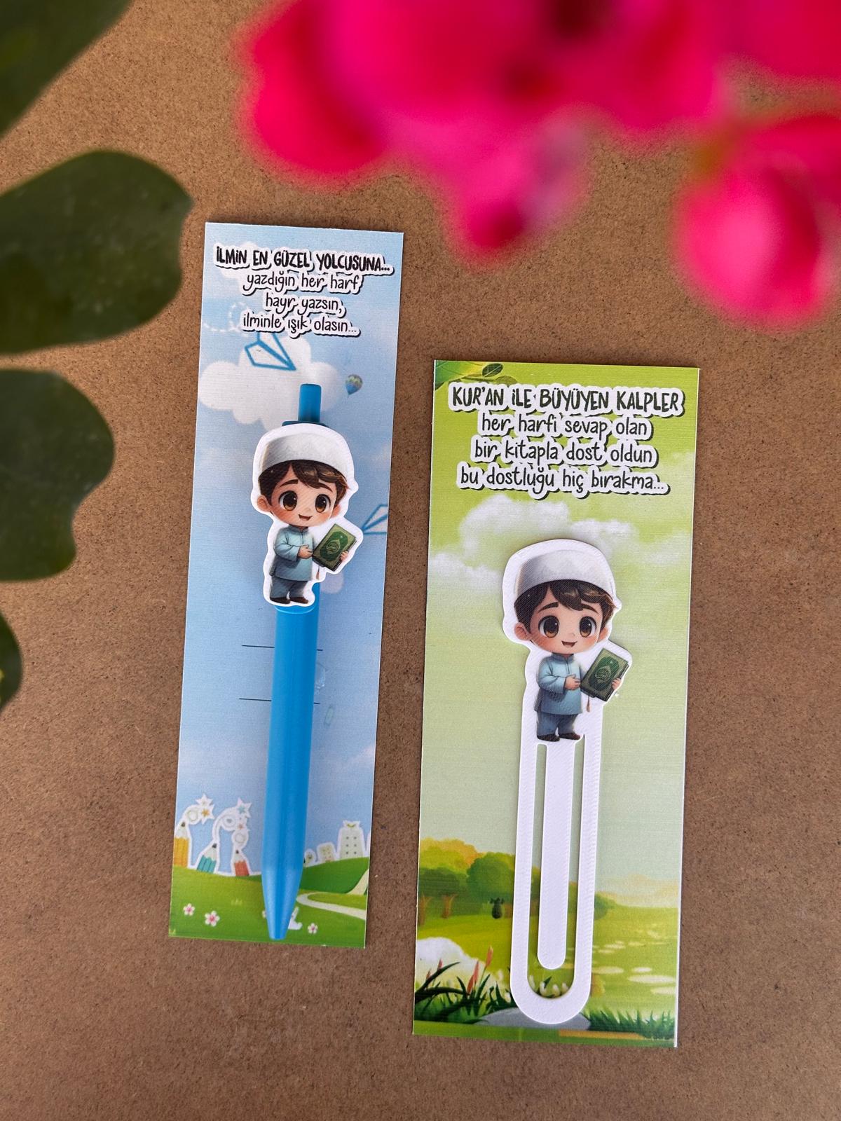 Dini, Kur'an, Hafız temalı Figürlü Kalem 6