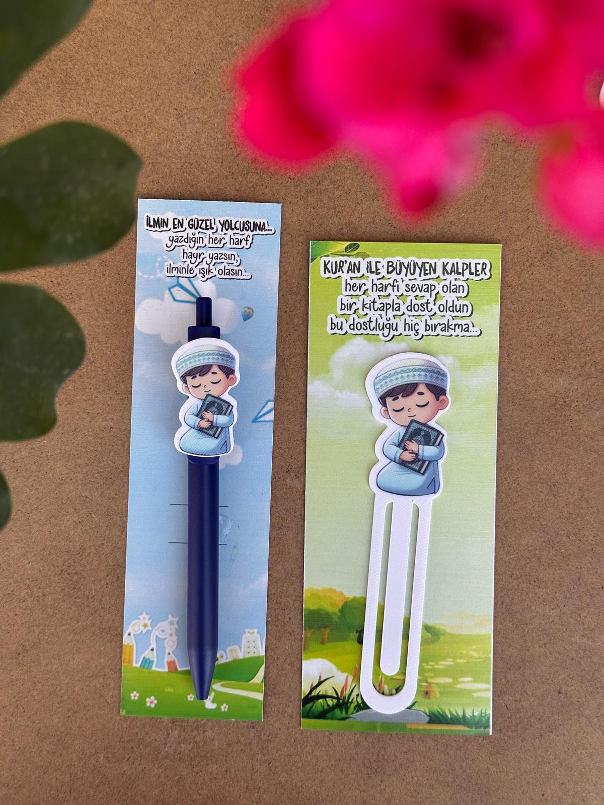 Dini, Kur'an, Hafız temalı Figürlü Kalem 3