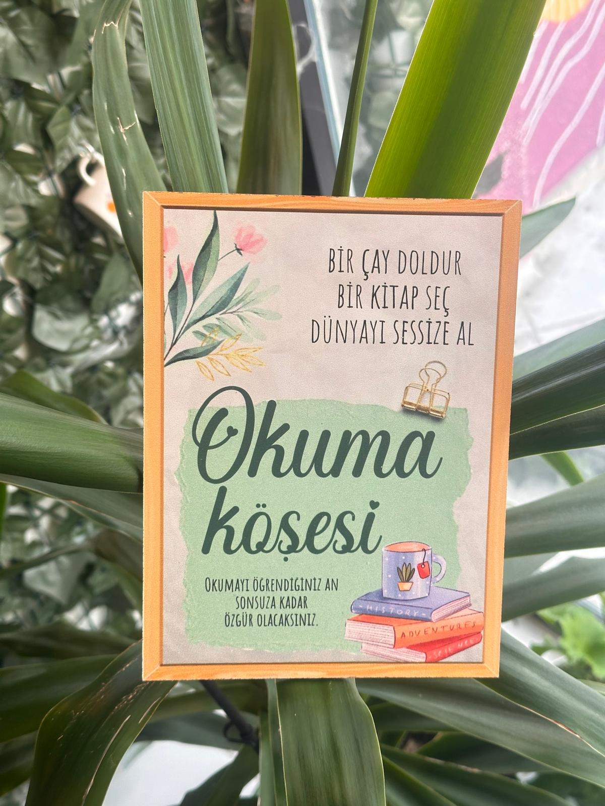 Okuma Köşesi özel tasarım Tablo 1