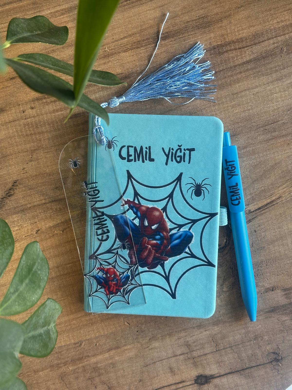 Spiderman Ajanda Set