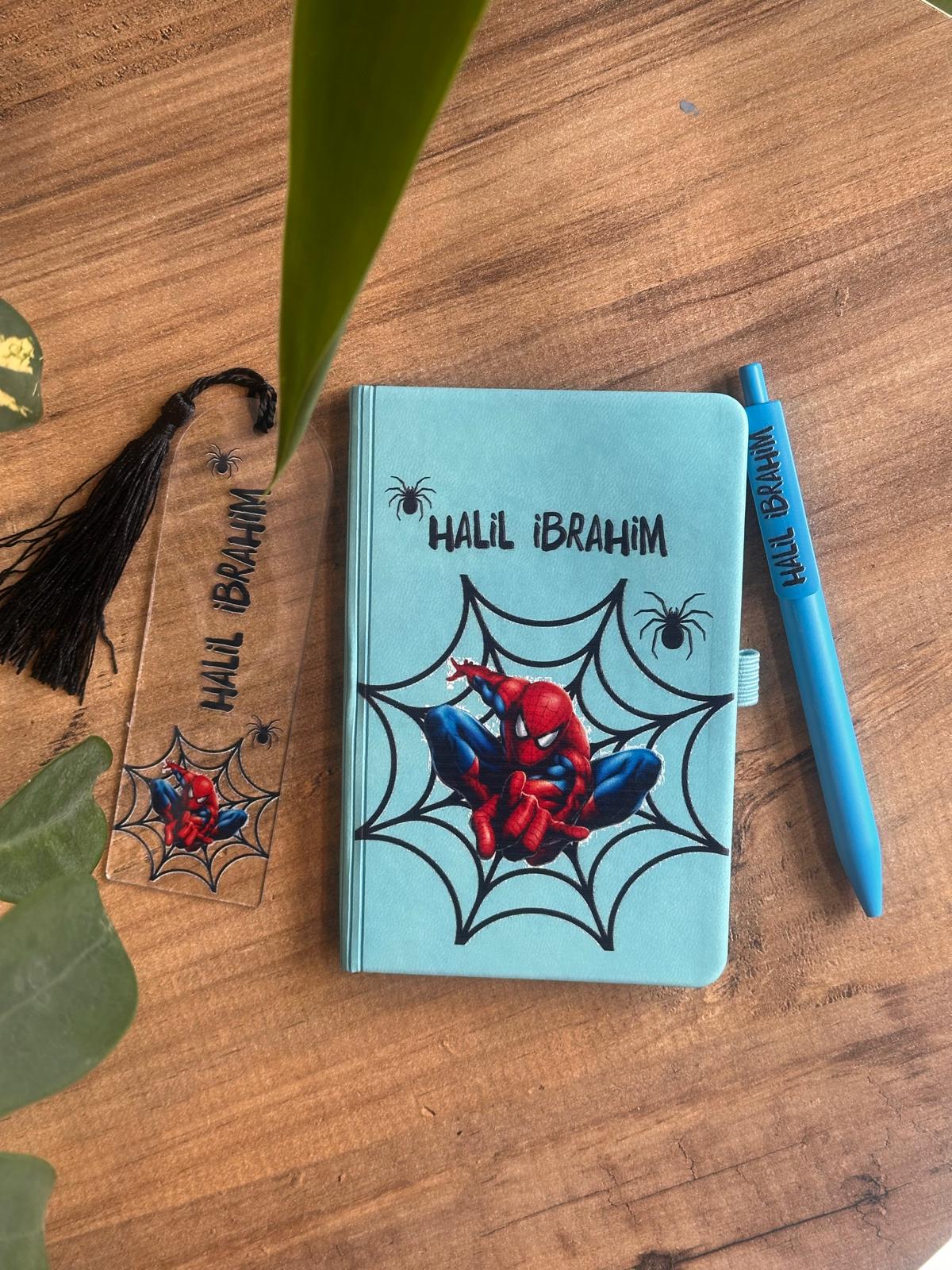 Spiderman Ajanda Set