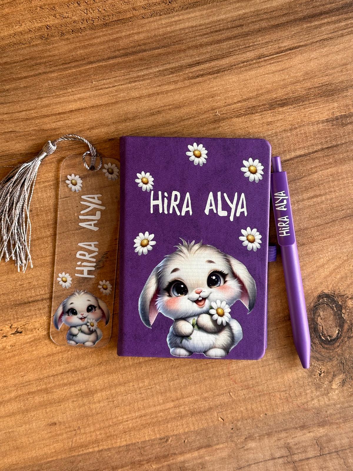 Şirin Tavşan Ajanda Set 