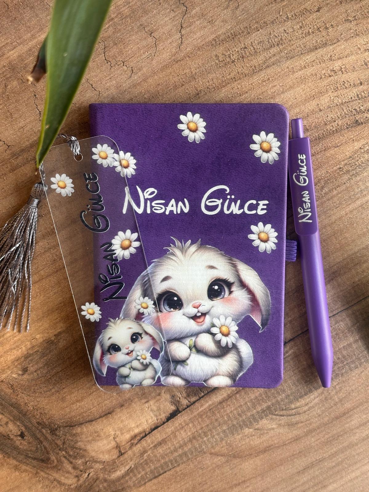 Şirin Tavşan Ajanda Set 