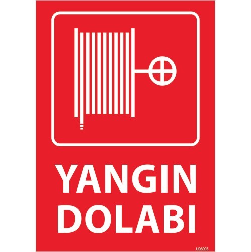 Yangın Dolabı Levhası 25x35 cm