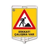 Dikdörtgen Levha Yolda Çalışma Var