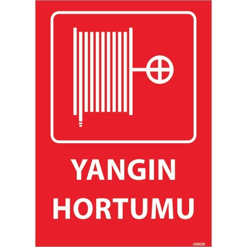 Yangın Hortumu Levhası 25x35 cm