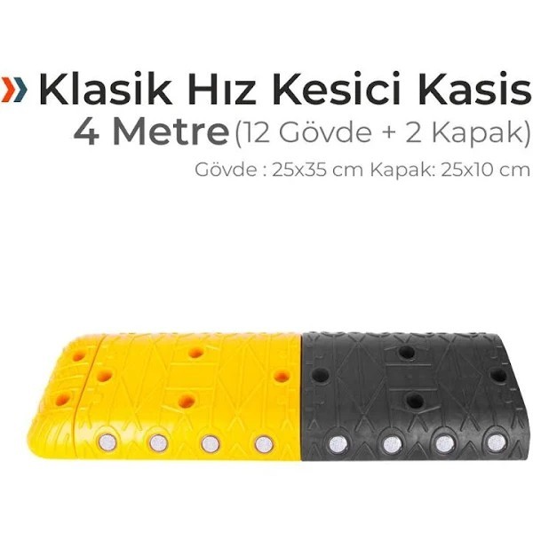 Klasik Hız Kesici Kasis Seti (4 Metre)