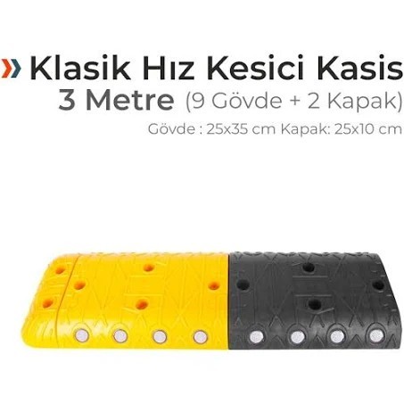 Klasik Hız Kesici Kasis Seti (3 Metre)