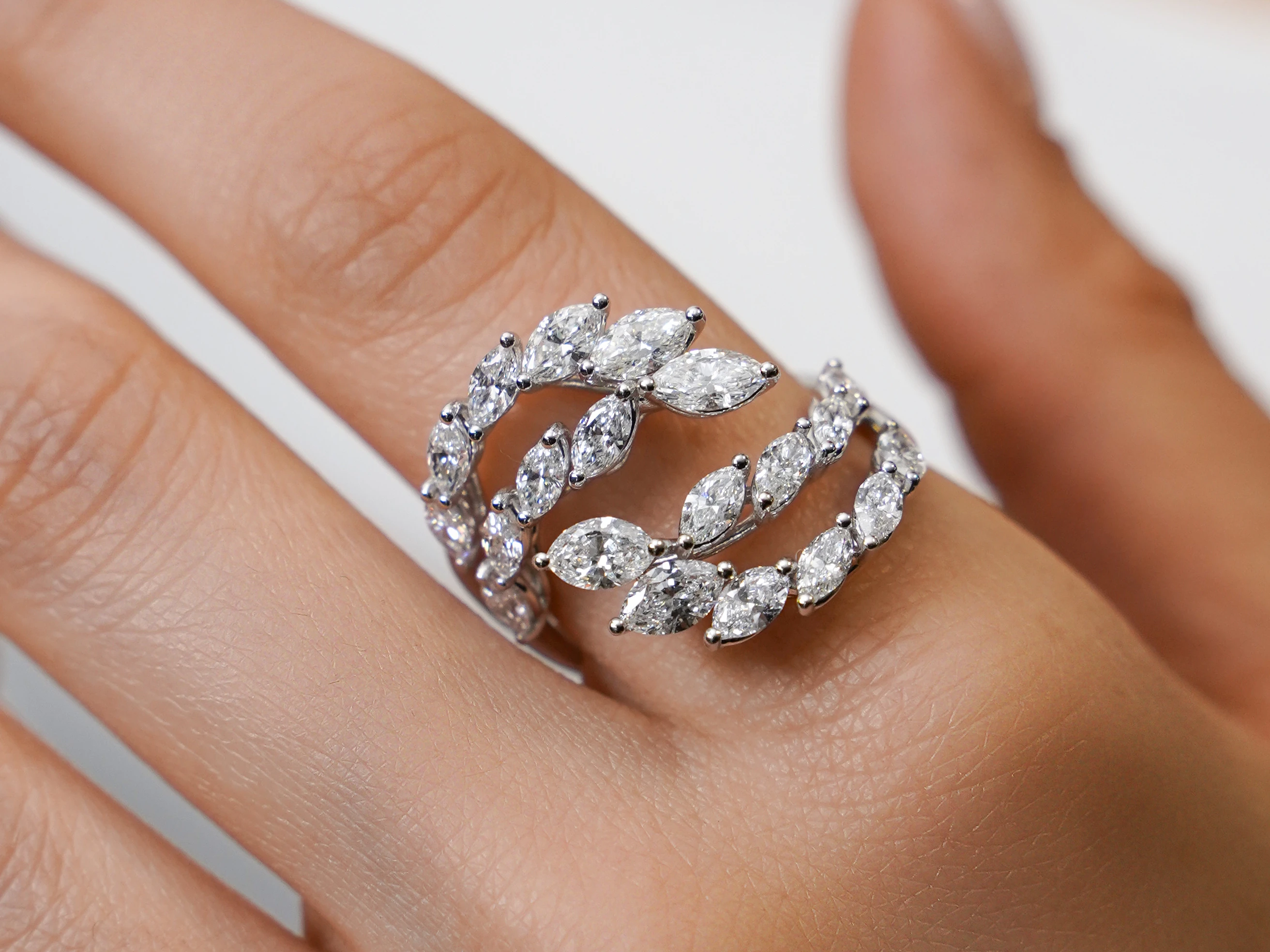 3,00 Karat Markiz Pırlanta Yüzük