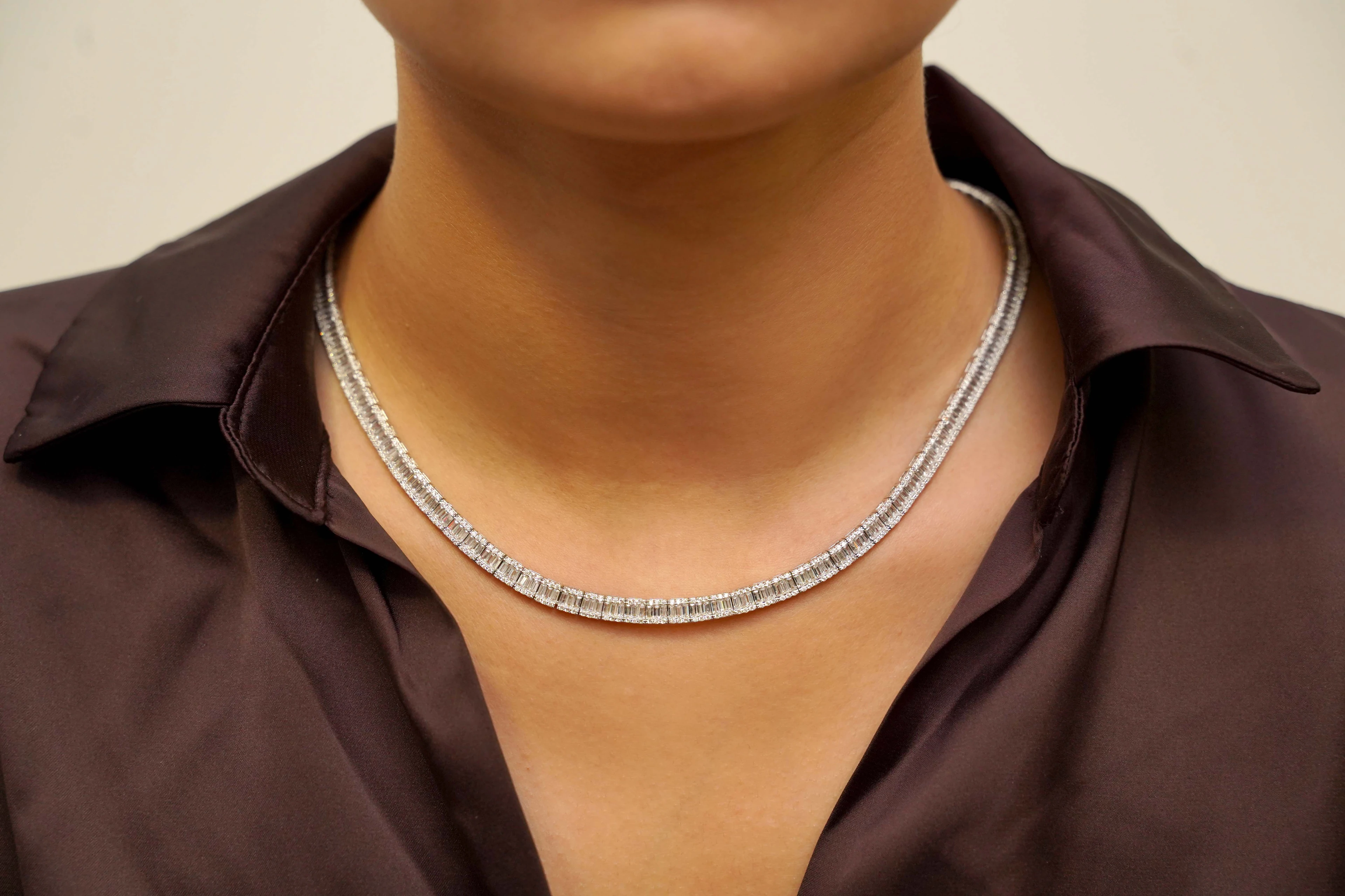 14 Ayar Altın Baget Suyolu Gerdanlık