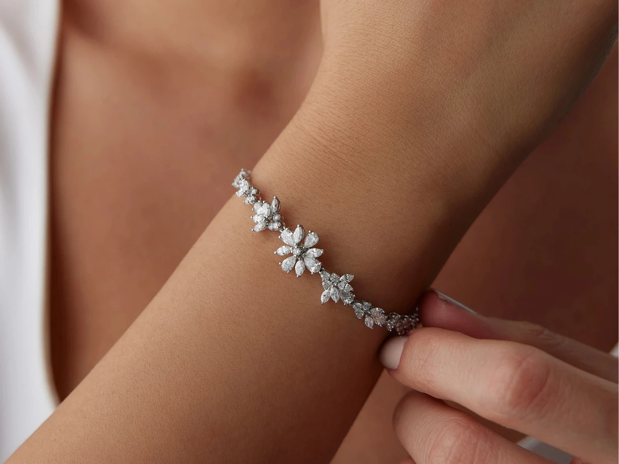 2,64 Karat Pırlanta Tasarım Bileklik