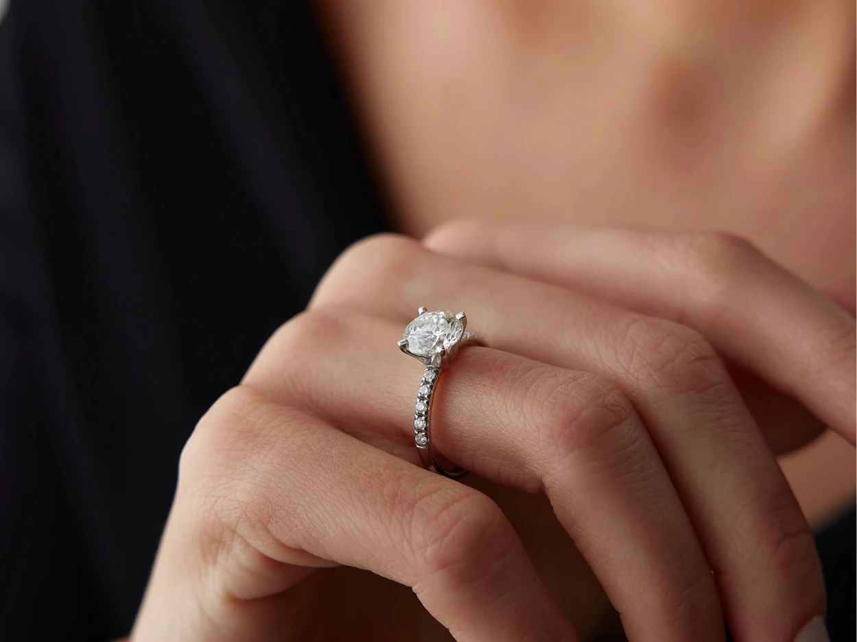 2,20 Karat Pırlanta Tektaş Yüzük