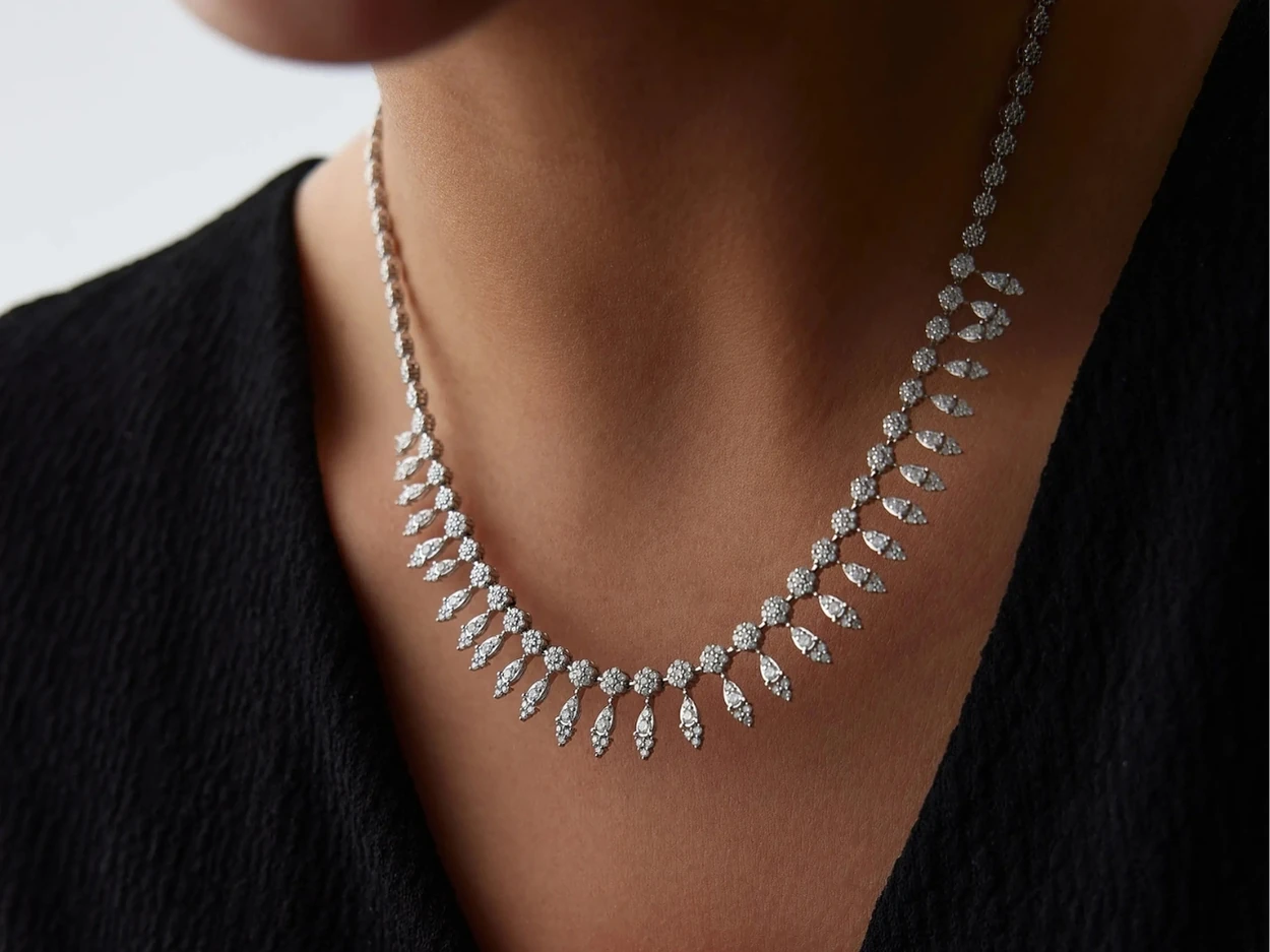 3,45 Karat Tasarım Pırlanta Gerdanlık