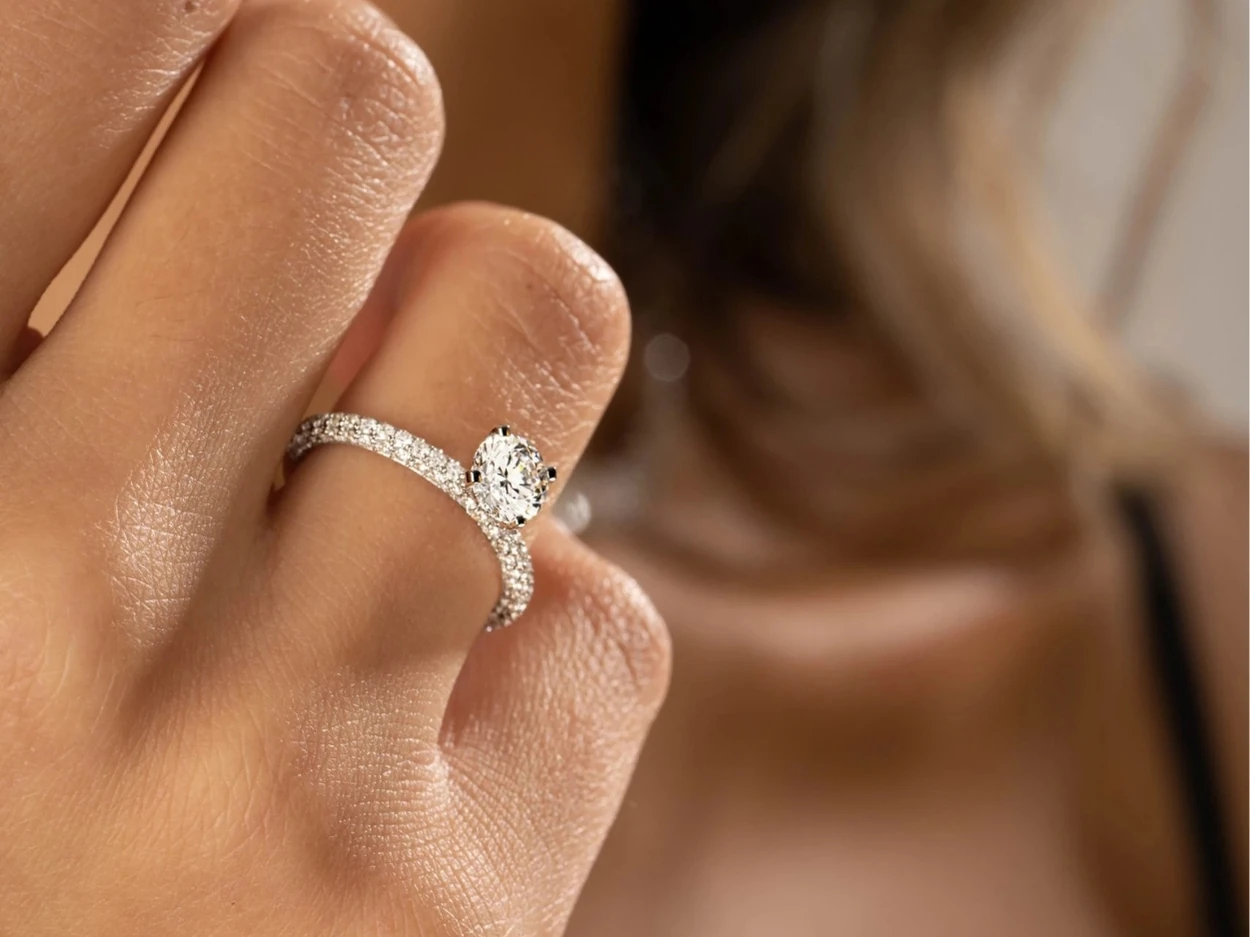 1,71 Karat Altın Pırlanta Tektaş Yüzük