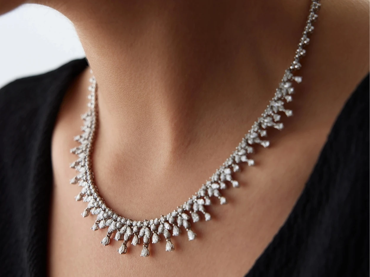 10,32 Karat Tasarım Pırlanta Kolye