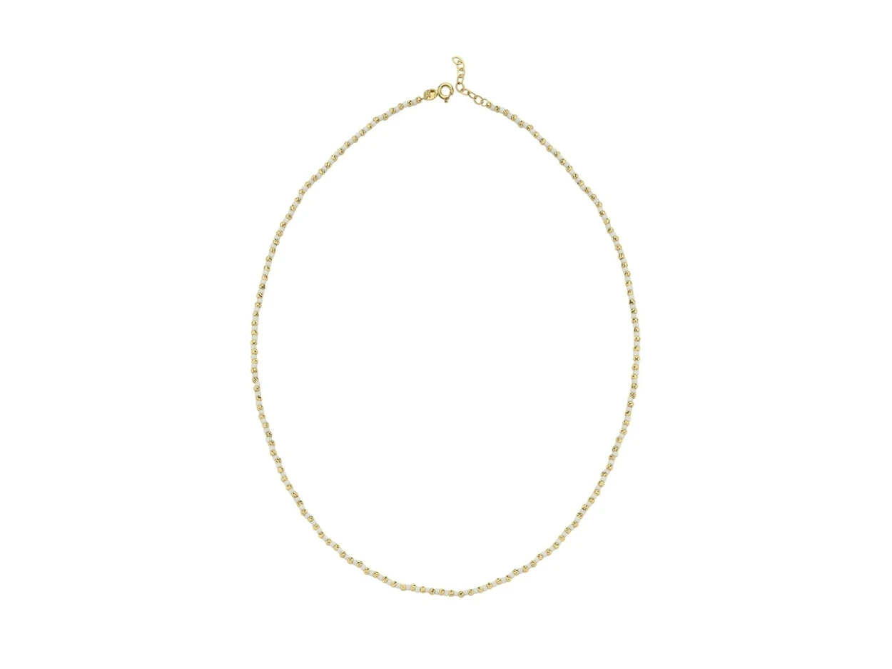 14 Ayar Altın Miyuki Kolye